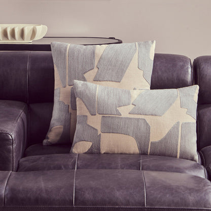 Bosie Ozella Natural And Grey Square Cushion