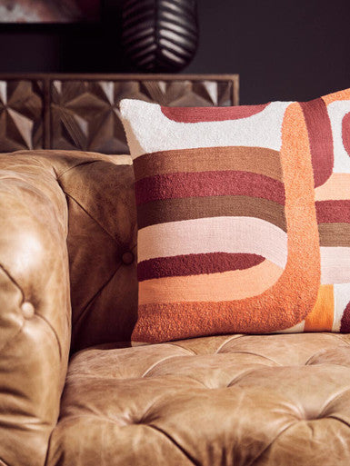Bosie Ozella Multi Coloured Square Cushion - Image 3