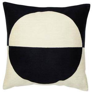 Cream and Black Cushion | Bosie Ozella