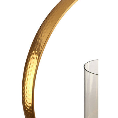 Cirqua Large Gold Finish Candle Holder - Image 7