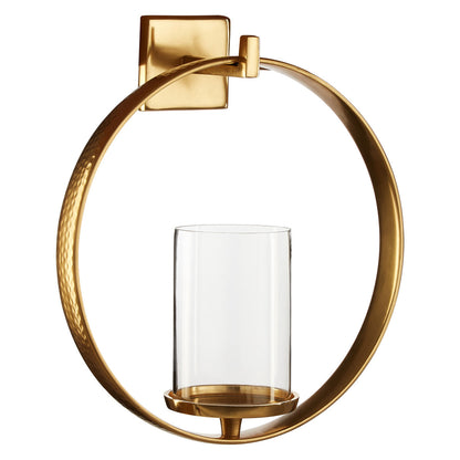 Cirqua Gold Finish Wall Sconce