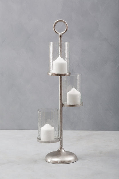 Verve Floor Standing 3-Light Candle Holder