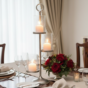 Floor Standing 3-Light Candle Holder | Verve