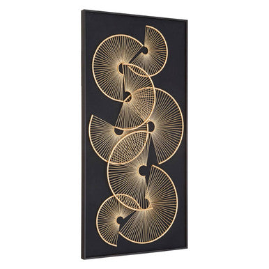 Modello Metal Fan Framed Wall Art