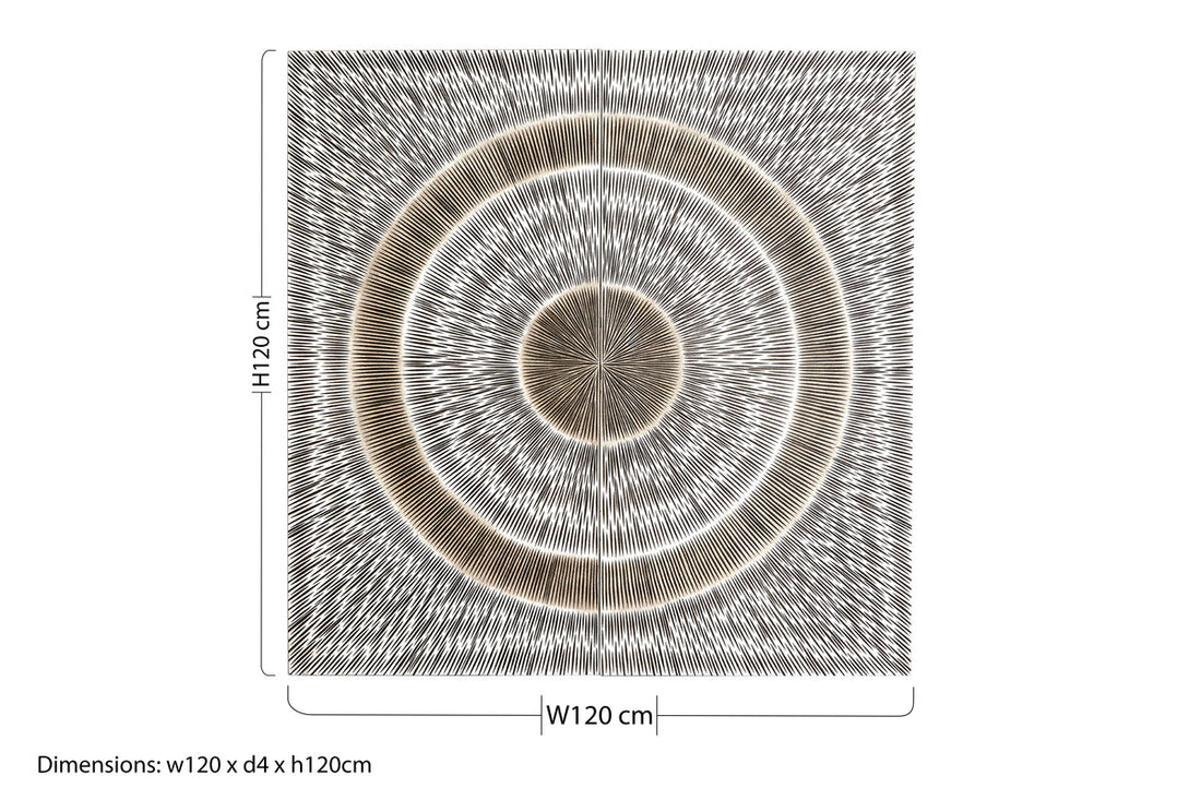 Modello Silver Wood Carving Wall Art - Image 10