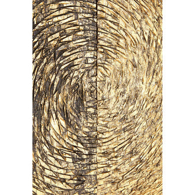 Modello Wood Carving Gold Finish Wall Art - Image 7