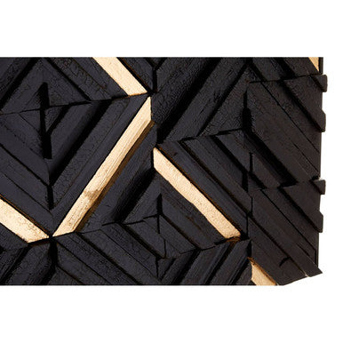 Modello Black Wood Carving Wall Art - Image 6