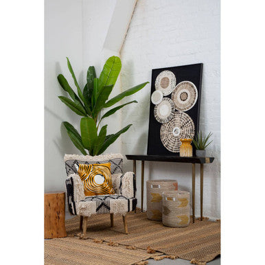 Modello Natural And black Paper Design Wall Art - Image 3
