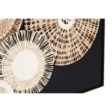 Modello Natural And black Paper Design Wall Art