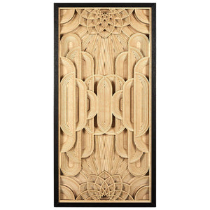 Modello Deco Wood Carving Wall Art