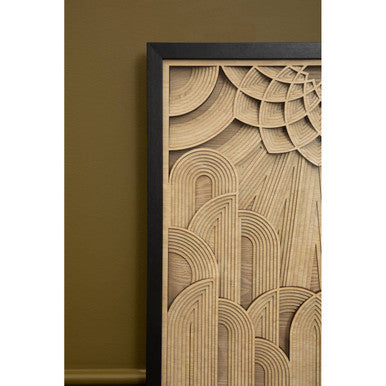 Modello Deco Wood Carving Wall Art - Image 6