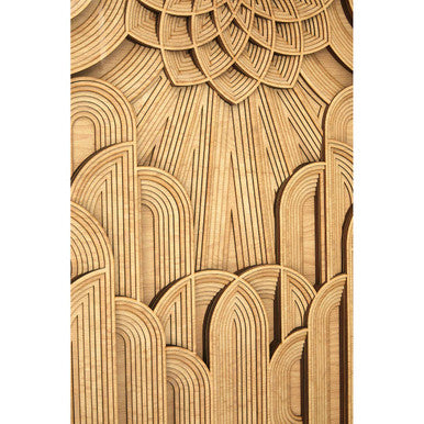 Modello Deco Wood Carving Wall Art - Image 9