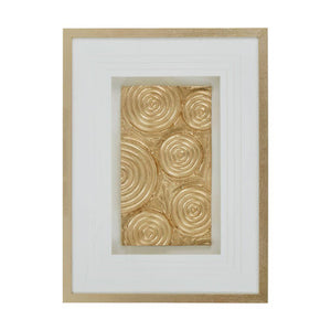Gold Disc Design Wall Art | Nason
