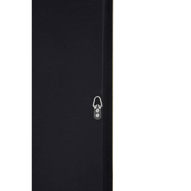 Nason Silver Leaf Design Wall Art with Wooden Frame