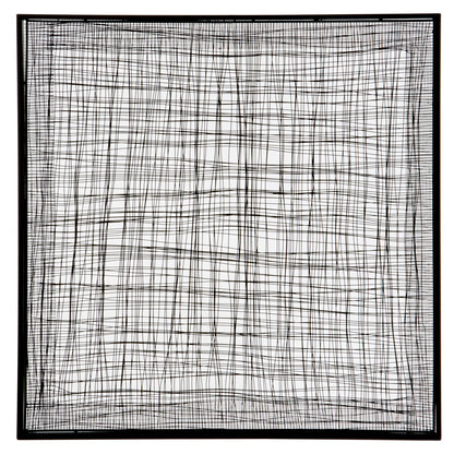 Metal Cross Wires Design Wall Art | Trento