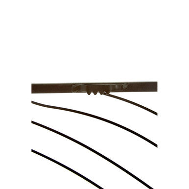 Trento Large Black Leaf Design Wall Art