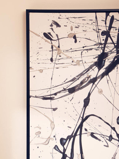 Astratto Black And White Wall Art