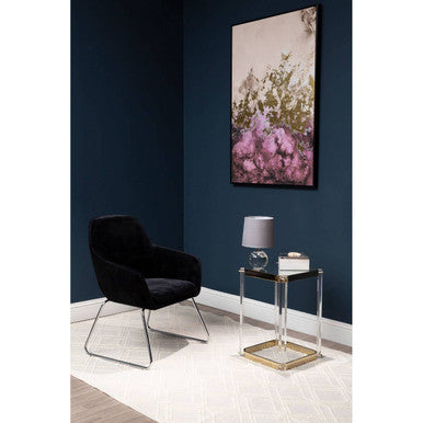 Astratto Cream And Mauve Wall Art
