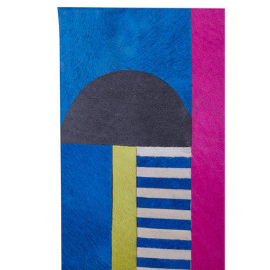 Safira Genuine Leather Multicoloured Wall Art - Image 4