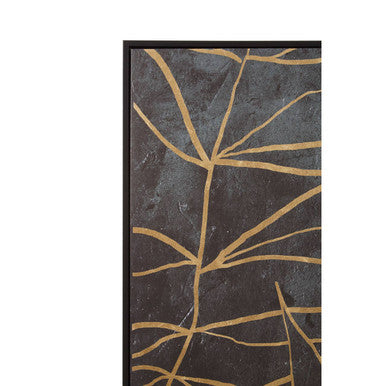 Astratto Canvas Black and Gold Wall Art - Image 4