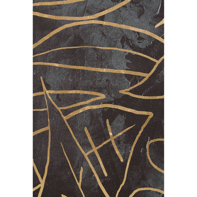 Astratto Canvas Black and Gold Wall Art - Image 6