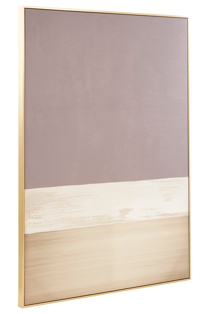 Astratto Canvas Gold and Grey Foil Wall Art