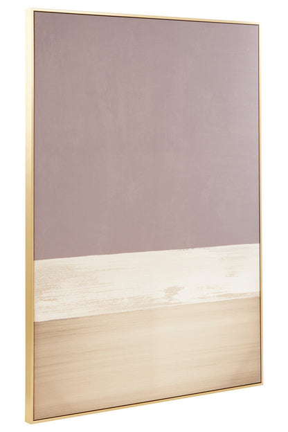 Astratto Canvas Gold and Grey Foil Wall Art