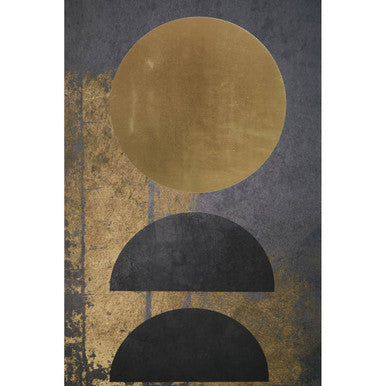 Astratto Gold Foil Canvas Wall Art - Image 4
