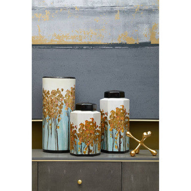 Astratto Grey and Gold Foil Wall Art - Image 11