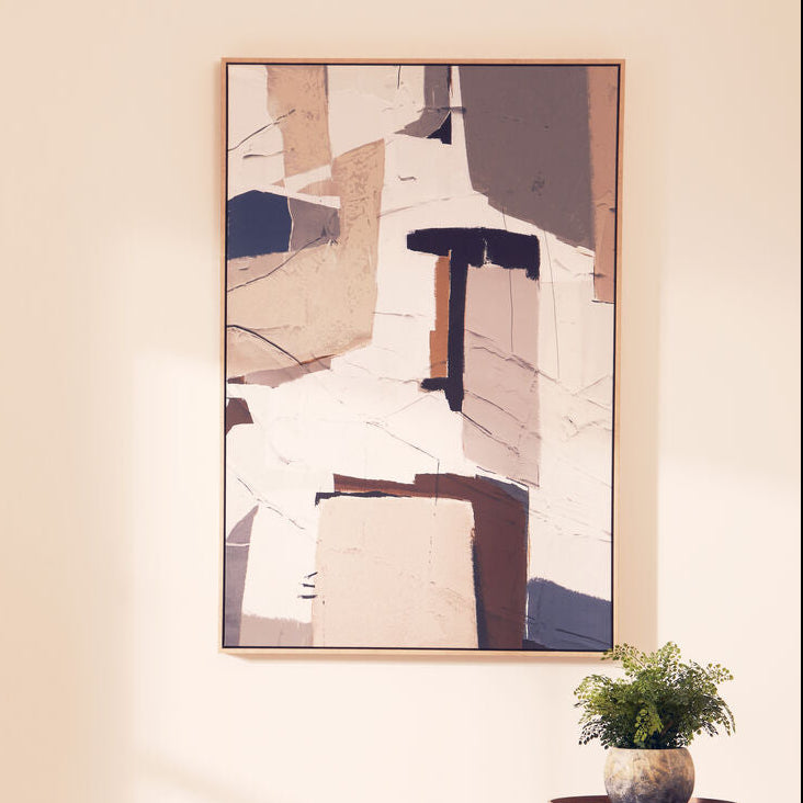 Astratto Multi Coloured Wall Art - Image 1
