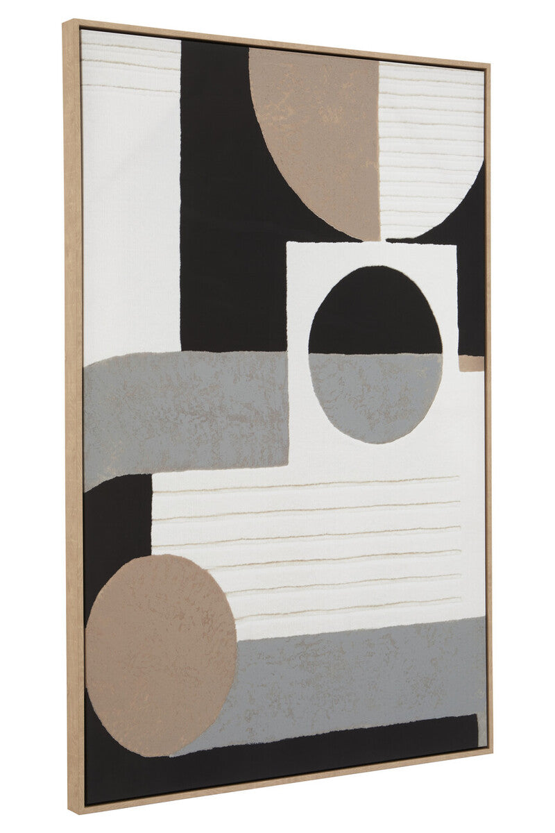 Astratto Abstract Wall Art with Geometric Design - Image 5