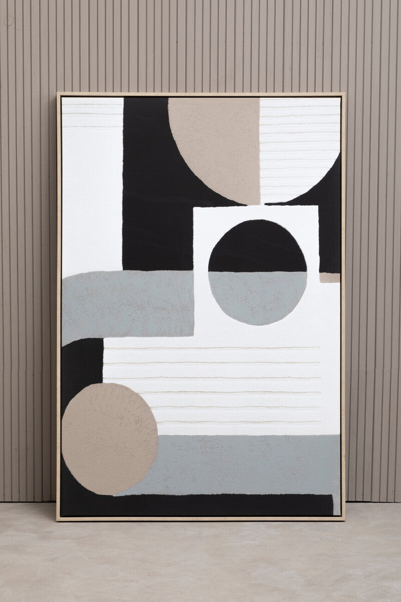 Astratto Abstract Wall Art with Geometric Design - Image 7