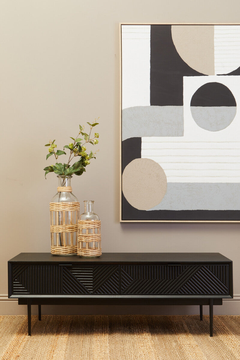 Astratto Abstract Wall Art with Geometric Design - Image 6