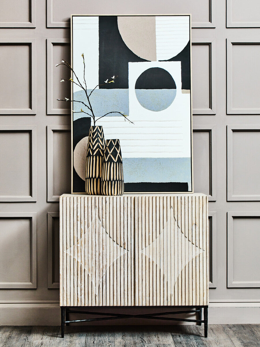 Astratto Abstract Wall Art with Geometric Design - Image 8