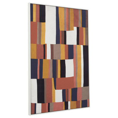 Astratto Multicoloured Block Wall Art