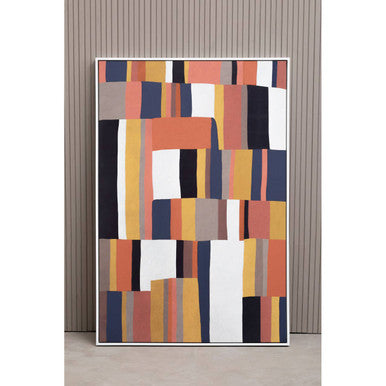 Astratto Multicoloured Block Wall Art