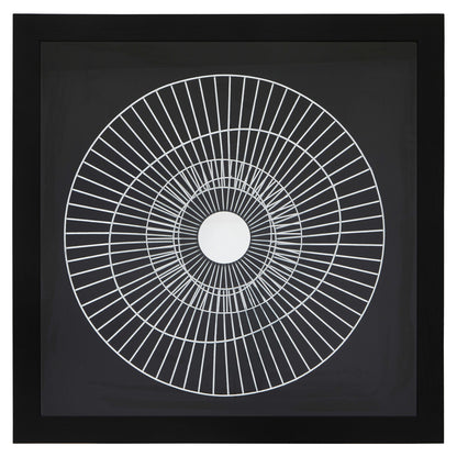 Modello Silver And Black Wall Art