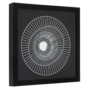 Modello Silver And Black Wall Art