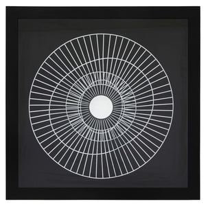 Modello Silver And Black Wall Art
