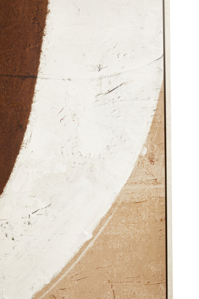 Astratto Brown and Natural Textured Wall Art