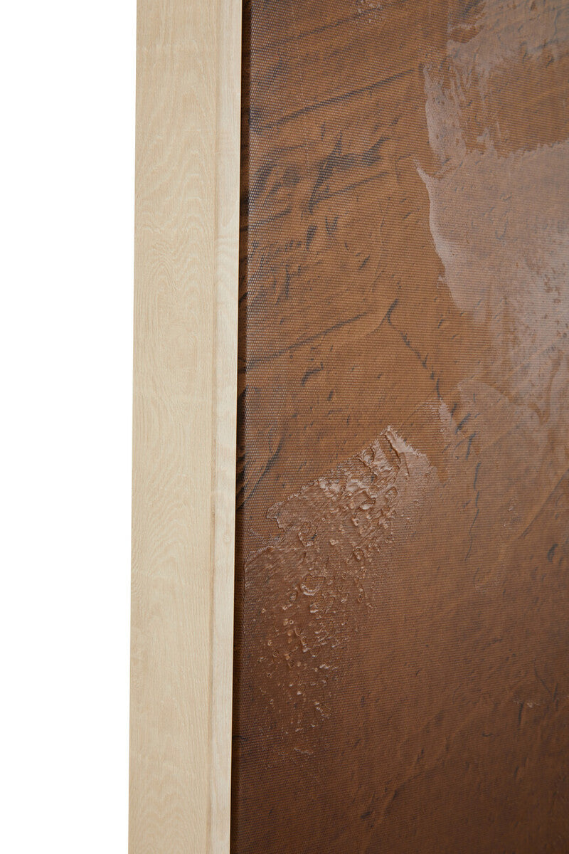 Astratto Brown and Natural Textured Wall Art