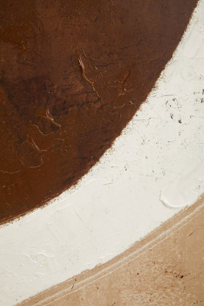 Astratto Brown and Natural Textured Wall Art