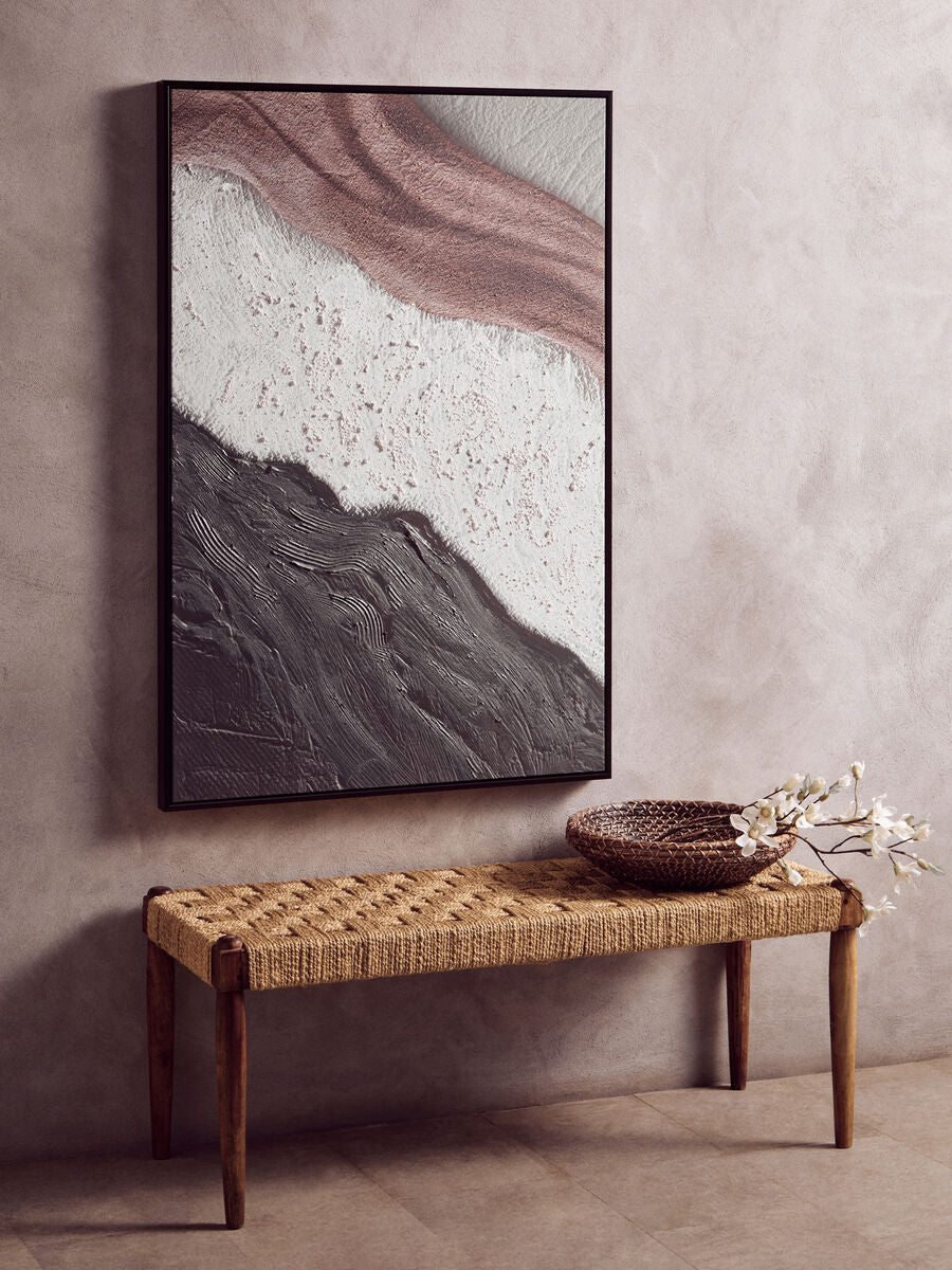 Astratto Earthy Tones Textured Wall Art - Image 3