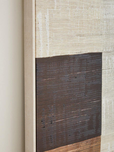 Astratto Neutral Abstract Textured Canvas Wall Art - Image 6