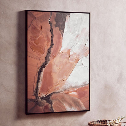 Astratto Multi Colour Abstract Textured Wall Art - Image 1