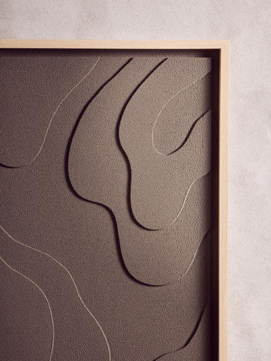 Astratto 3D Effect Green Wall Art