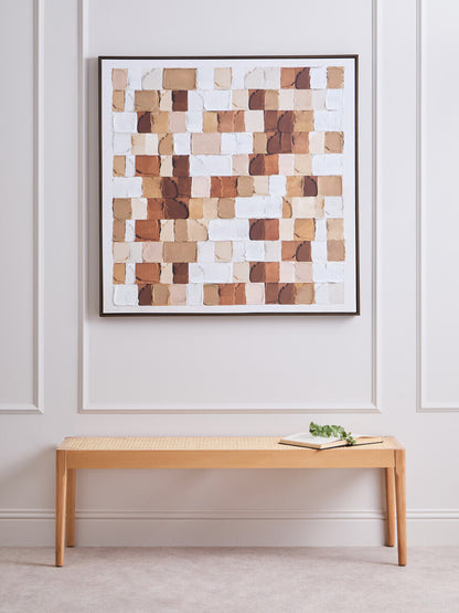 Astratto Textured Wall Art in Neutral Tones