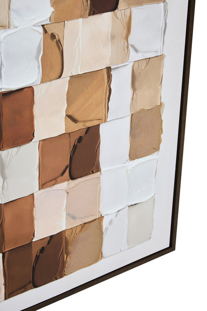 Astratto Textured Wall Art in Neutral Tones
