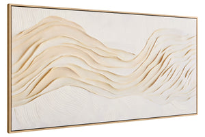 Astratto Cream Textured Wall Art