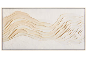 Astratto Cream Textured Wall Art